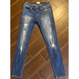 Women's Blue Skinny Jeans